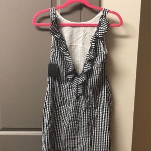 Zara gingham dress